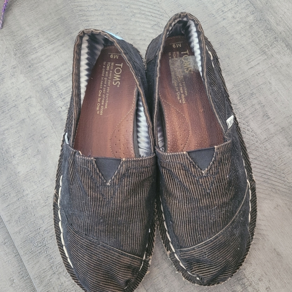TOMS Alpargata Corduroy Slip-On Loafers Men's Size 9 Like new - Picture 4 of 8